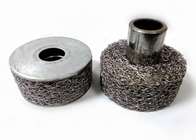 Zylinderförmiger stoßsicherer komprimierter gestrickter Draht Mesh Filter Stainless Steel 310 0.08mm-0.55mm