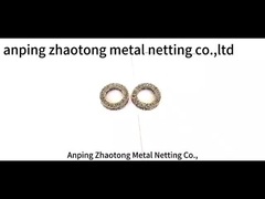 2.5CM-Rollen aus gestricktem Gitter aus Edelstahl für Bildschirme