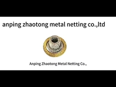 SS Gewirkte Netze 4*5mm Mesh Loch Gasflüssigkeit AISI 301 Für Demister