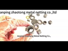 Feine einfache gestrickte Drahtnetze mit einem Durchmesser von 0,08 mm bis 0,55 mm