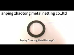 Rundheit Stricknetz Demister Pad 0,23 mm Korrosionsbeständigkeit