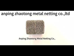 0.08 - 0,45 mm Wire Mesh Wascher Ring Form SUS316L Für Muffler