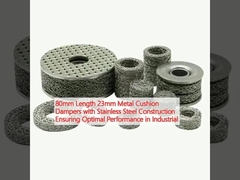 80 mm Länge 23 mm Metallkissen-Dämpfer mit Edelstahlkonstruktion, die optimale Leistung in der Industrie gewährleisten