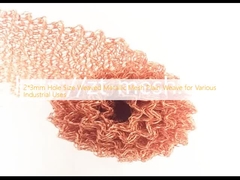 2*3mm Lochgröße Gewebtes Metallnetz einfaches Gewebe für verschiedene Industriezwecke
