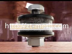 Edelstahl-Maschendraht-Auspuffdichtungen 40*20*10,3 mm komprimierter gestrickter Maschendraht OEM