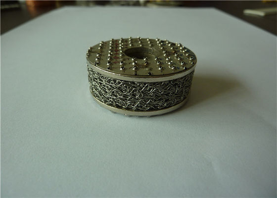 Filter-quadratisches Messingloch Durchmessers 50*20mm komprimiertes gestricktes Maschen-98%