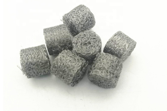 AISI304 14X10mm drückte gestrickten Draht-Mesh For Snow Foam Lance-Filter zusammen