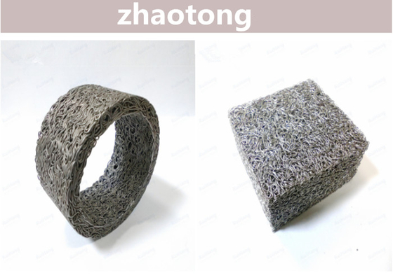 20micron Titanedelstahl gestrickter Draht Mesh Gas Liquid Filter Mesh