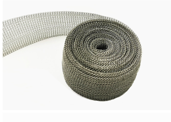Edelstahl gestrickter Draht Mesh Gasket 1 Zoll-Breite für EMI Shielding