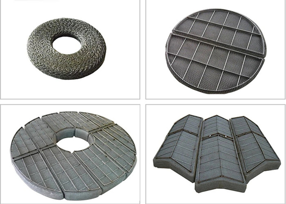 Edelstahl Mesh Pad Mist Eliminator Monel 400 0.3mm für chemische Spalten