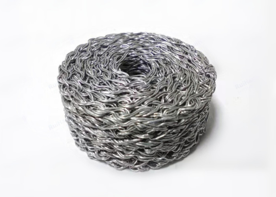Gestrickter Draht Mesh Mufflers Compressed Filter Mesh Durchmessers 50mm Edelstahl