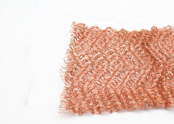 Breite 2.5-60cm gestrickter kupferner Mesh Rf Emi Shielding