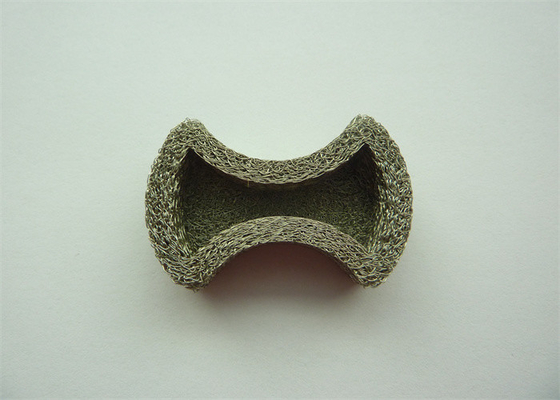Gestrickter elastischer Kern plattiertes ISO9001 Draht-Mesh Washer Stainless Steel Wires 0.12mm 35mm