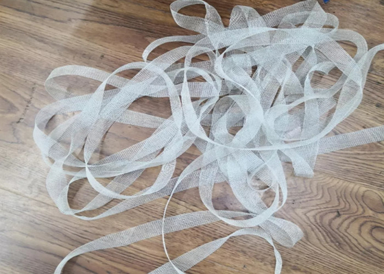100% kundengebundener 38mm Breite gestrickter Kupferdraht Mesh For Gas Liquid Filter