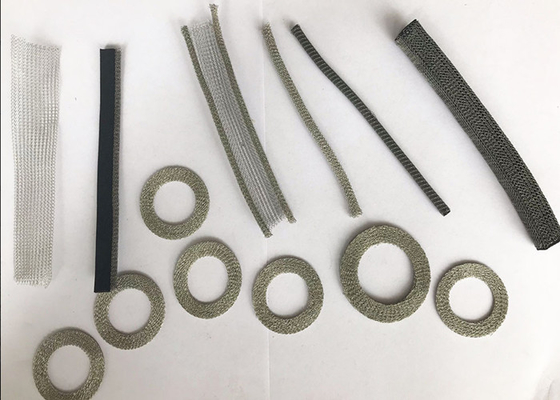 Drahtdurchmesser 0,08 - 0,5 mm Verdichtete Strickdrahtnetze für Filtrationsindustrie