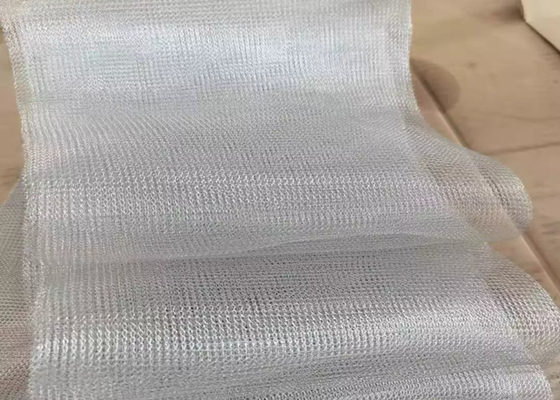 Edelstahl 304 stricken Draht Mesh With Ripple Corrugated