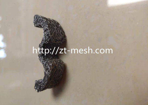 Spezielles geformtes W formen gestrickten Draht Mesh Gasket Stainless Steel 0.11mm
