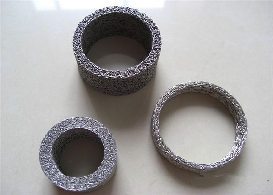 Ringsum 0.018mm Edelstahl gestrickter Draht Mesh Support Vibration Or Shock