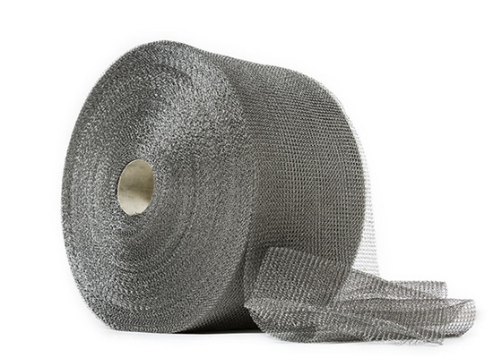 SS304 0.28mm gestrickter Draht Mesh Tape Roll Width 200mm für flüssigen Filter