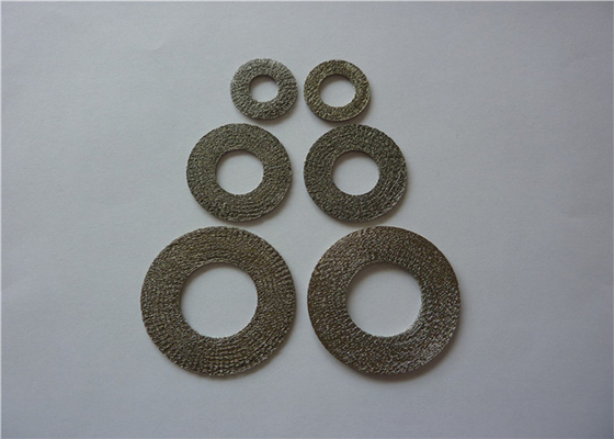 OD25mm drückte gestrickte Draht-Mesh Filter-Gasflüssigkeit 0.55mm 100mesh/inch zusammen