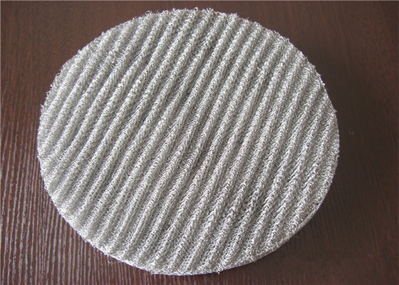 Gestrickter feiner Monel-Draht Mesh Pad Demister For Sulfuric