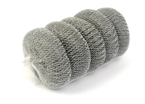 Küchen-Reinigungsball 5pcs 20Gram, Edelstahl galvanisierte Mesh Scourer Soem