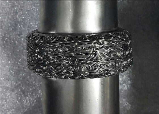 Asphaltieren Sie 35mm gestrickten Draht-Mesh For Car Engine Catalysts-Auspuff-Schalldämpfer