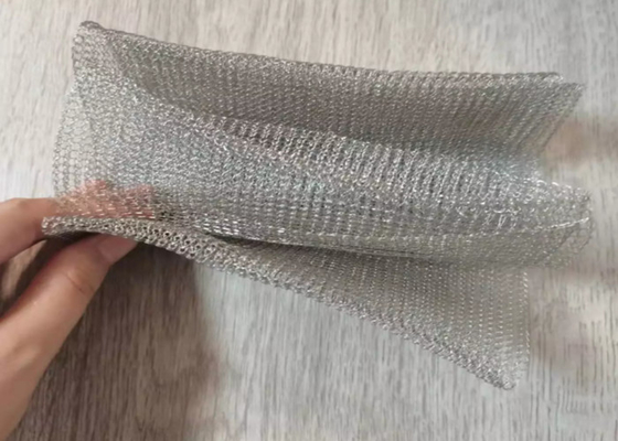 Gestrickter Draht Mesh Stainless Steel Gi Packing der Breiten-30m Flachbett in hölzernem