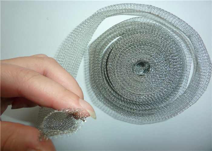 Flüssige Entstörung Tin Coated Knitted Wire Meshs 40mm Dampf-30m/roll für die Abschirmung