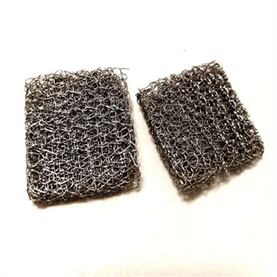 Komprimierter gelber gestrickter Draht Mesh Gasket Dia 50mm für Ölfilter