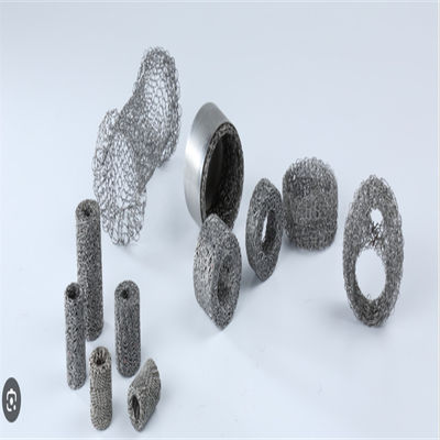 Edelstahl AISI 304 Verdichtete Gewirkte Drahtnetze in Automobil-Auspuffsystemen