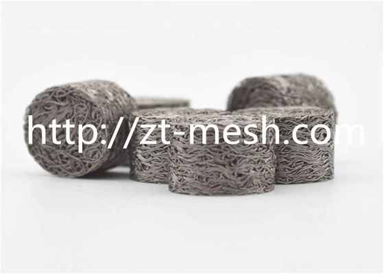 Edelstahl-Durchmesser 13,5 x 9,5 mm, 316 komprimierter Maschendrahtfilter, gestrickte Maschendraht-Filtrationsfarbe, 1 μM, individuell angepasst