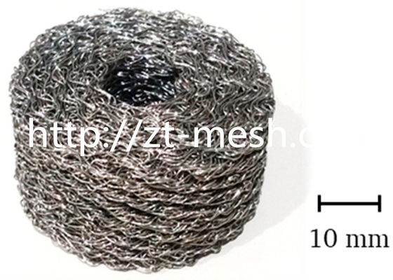 Hochfester, dichter 35*41*25,6 mm gestrickter Maschendraht, hergestellt aus OEM für Öl, Gas und chemische Filtration