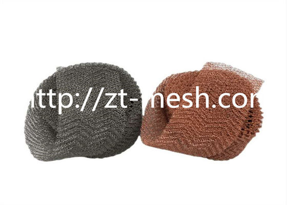 Korrosionsbeständiges komprimiertes gestricktes Drahtgeflecht, optimiert für chemische Verarbeitungs- und Umweltschutzgeräte