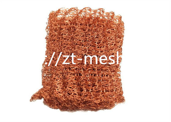 Breite 5–50 cm, langlebiges, gestricktes Drahtgeflecht, flexibles Metallgeflecht aus Edelstahl für die Filtrationstrennung