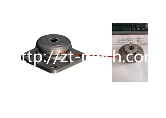 Gute Filterbeständigkeit Komprimiertes gestricktes Drahtnetz für Flüssigkeitsfilter 14 X 10 mm Durchmesser