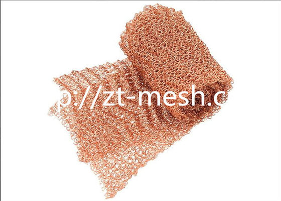 Hitzebeständiges komprimiertes gestricktes Drahtgeflecht, das Leistung in Hochtemperaturumgebungen und Industriefiltern bietet