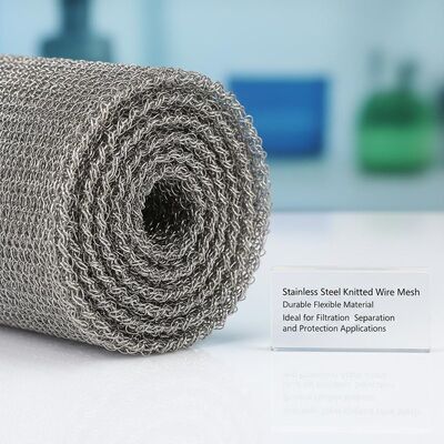 Edelstahl Geflechtete Drahtnetze Dauerhaftes flexibles Material Ideal für Filtrationstrennung und Schutzanwendungen