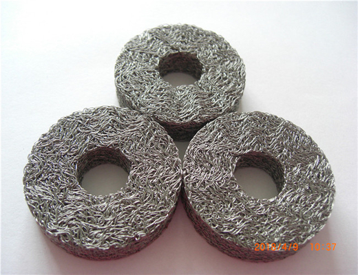 Zylinderförmige Metallkissen-Dämpfer Dia.2-100mm 50G Dichte kundengebundenes Soem