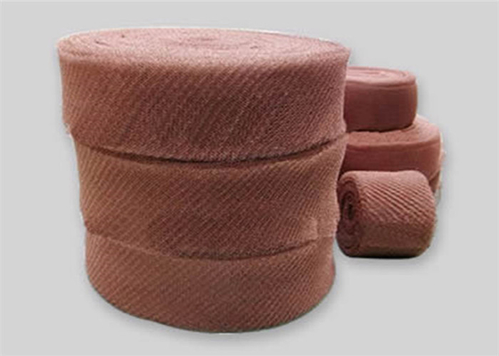Wiederverwendbare kupferne gestrickte Masche SS304 SS316 drücken flach,/gewölbte Form 0.5mm