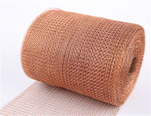 Wiederverwendbare kupferne gestrickte Masche SS304 SS316 drücken flach,/gewölbte Form 0.5mm