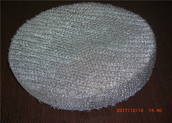 Rundung gestrickte Korrosionsbeständigkeit Mesh Demister Pads 0.23mm