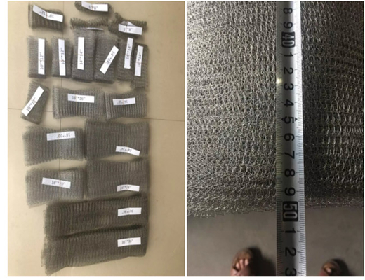 SS304 gestrickter Draht Mesh Planting Basket 0.05-0.48mm für Baum/Blume