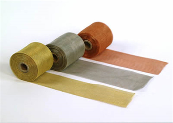 Flexible gestrickte kupferne Breite Durchmessers 38mm des Drahtgewebe-Maschendraht-0.12mm