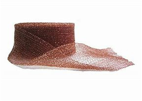 Flexible gestrickte kupferne Breite Durchmessers 38mm des Drahtgewebe-Maschendraht-0.12mm