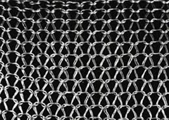 304 Edelstahl gestrickter Doppeldurchmesser Draht-Mesh Diameters 0.24mm draht-20mm