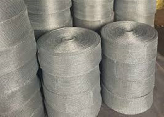 0.12mm gestrickte Breite Kupferdraht-Mesh Tapes 100mm für Filter