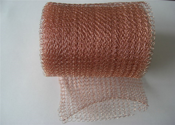 Breite 2.5-60cm gestrickter kupferner Mesh Rf Emi Shielding
