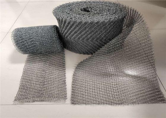 Gestrickter Aluminiumdraht Mesh Customized Width 25cm - 30cm Filtersieb-Masche