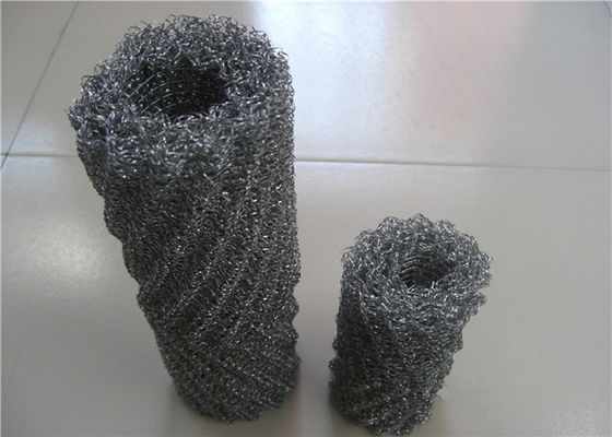 Galvanisierter Gas-flüssiger Filter Draht-Mesh Pad Demister Cylindricals φ200mm